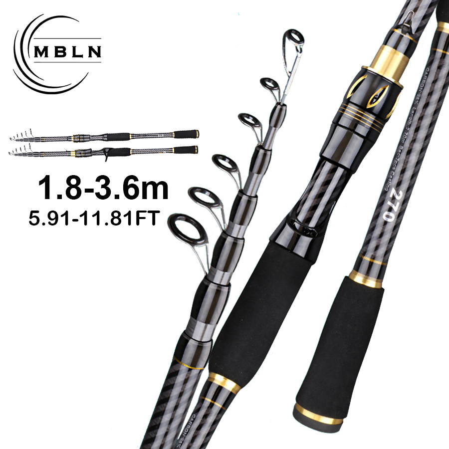 Fishing Rod Surf - Joran Pancing Serat Karbon MBLN 1.8-3.6M
