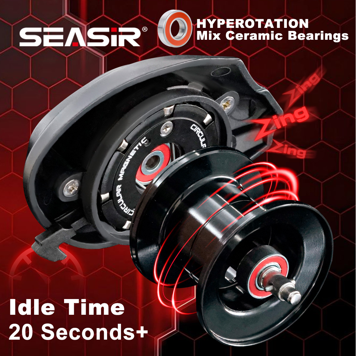 Reel Baitcasting SEASIR CAST-X - Abu Garcia Reel Max ulasan dan harga