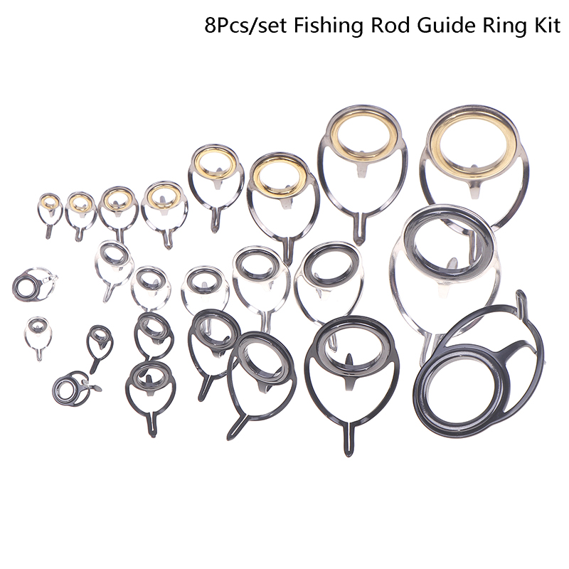 8Pcs Perlengkapan Memancing Se - Fishing Rod Tip Replacement ulasan dan harga