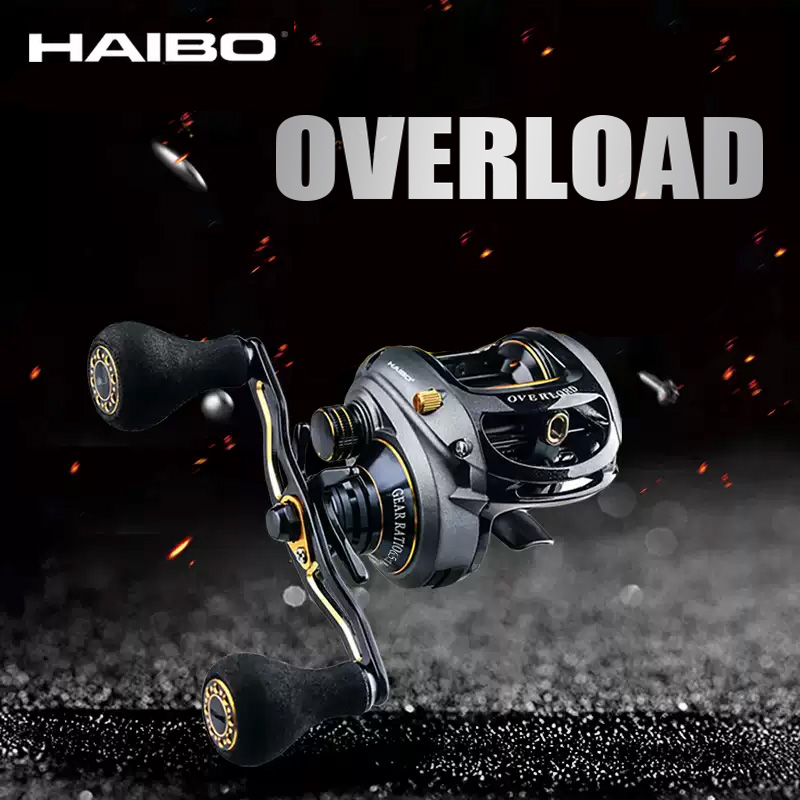 Haibo OVERLOAD Baitcasting Ree - Abu Garcia Reel Max ulasan dan harga