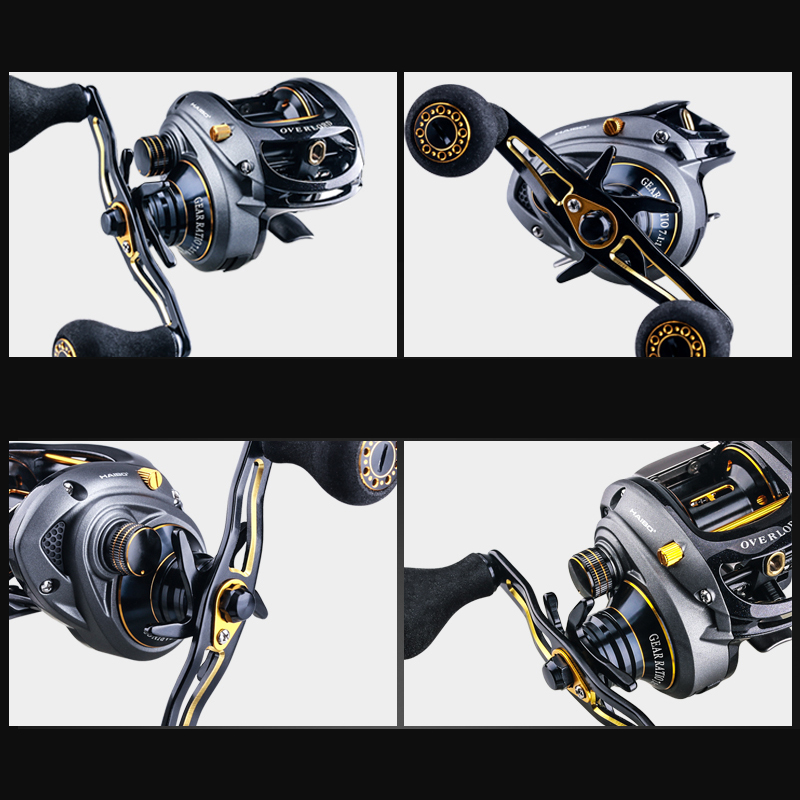 Haibo OVERLOAD Baitcasting Ree - Abu Garcia Reel Max ulasan dan harga