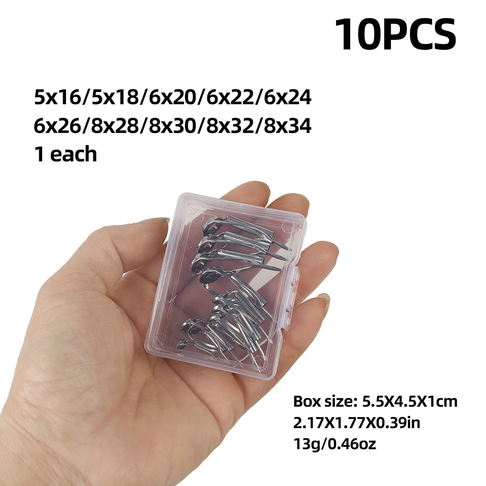 10/40pcs Kit Perbaikan Ujung J - Fishing Rod Tip Replacement ulasan dan harga